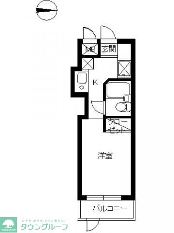 スカイコート武蔵小杉第4の物件内観写真
