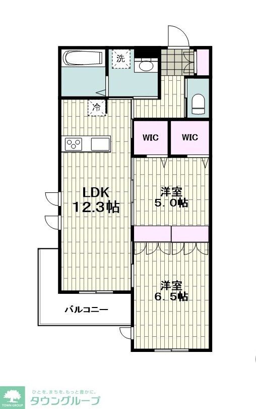 (仮称)坂戸2丁目メゾンの物件間取画像