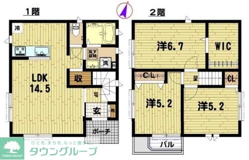 PRIME ASSET 大倉山の物件間取画像