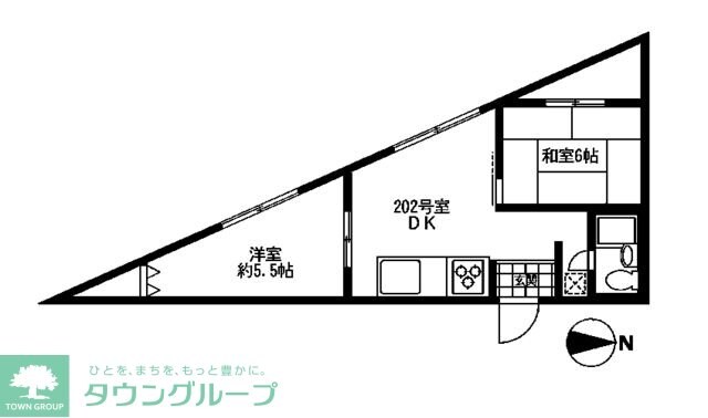 ISビルの物件間取画像