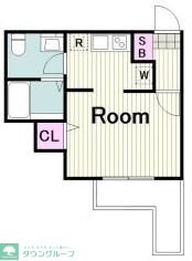 GreenLagoon上山2丁目の物件間取画像