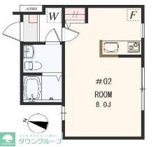 アザーレ・パッシオ大口Bの物件間取画像