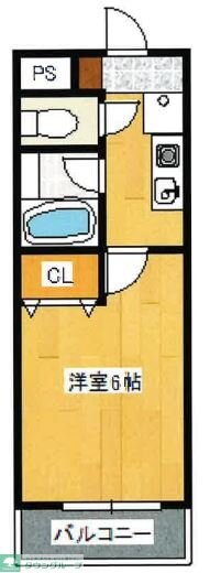 グランビューライフ新横浜の物件間取画像