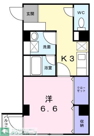 コルソ アダージョの物件間取画像