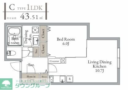 LiveFlat西荻窪の物件間取画像