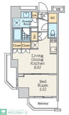 クレストコート中野富士見町の物件間取画像