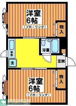 ラポルタイズミの物件間取画像