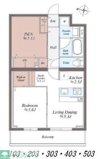 SYMPHONY PARKの物件間取画像