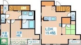 SILVERADO方南の物件間取画像