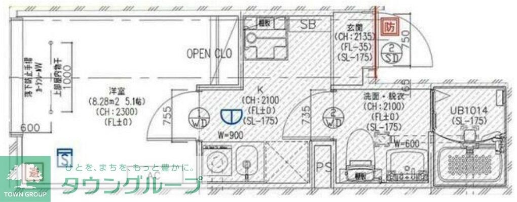 阿佐ヶ谷テラスの物件間取画像