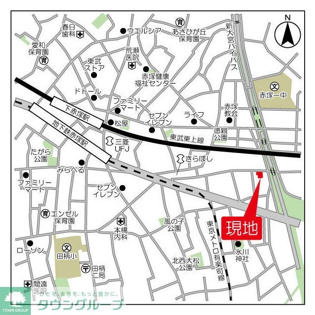 アルファコート下赤塚の物件内観写真