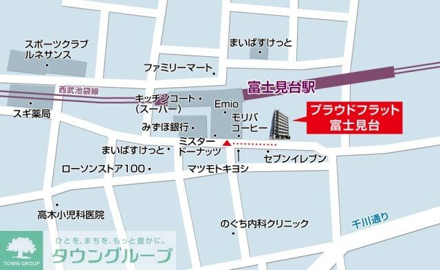 プラウドフラット富士見台の物件内観写真