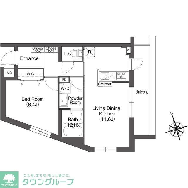 AIFLAT方南町の物件間取画像