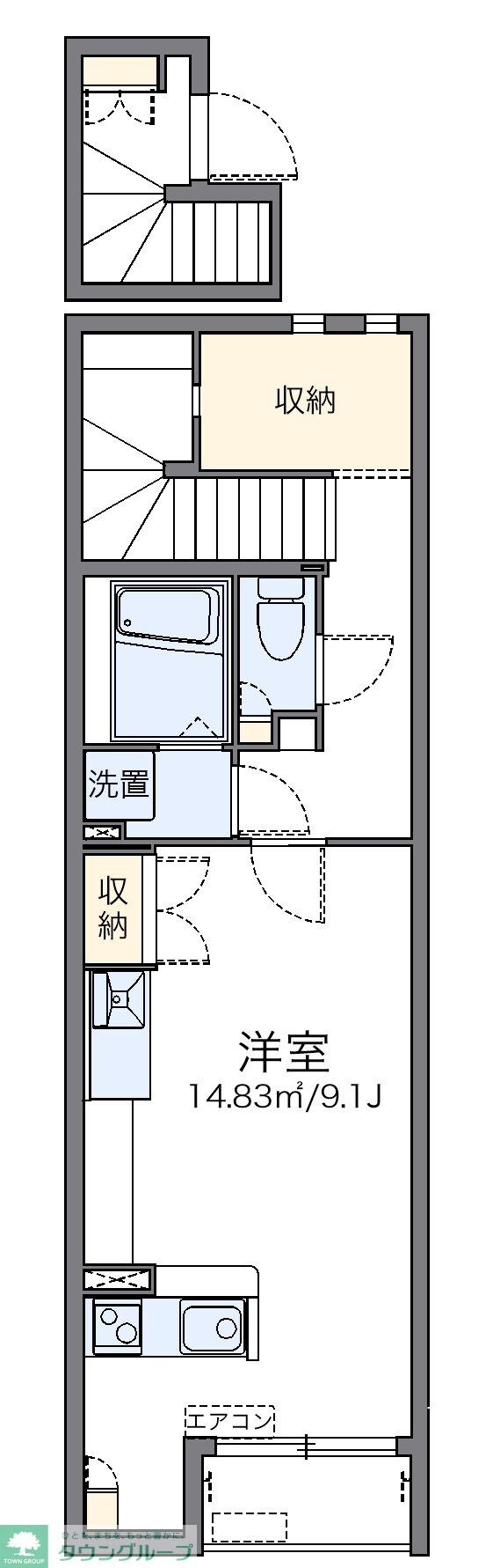 レオネクストリヴェールメゾンの物件間取画像