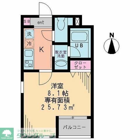 ダンディライオンIIIの物件間取画像