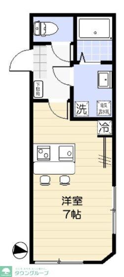 アリエル関町北の物件間取画像