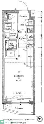 AXAS練馬の物件間取画像