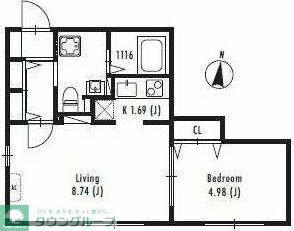GRAN PASEO 中野新橋の物件間取画像