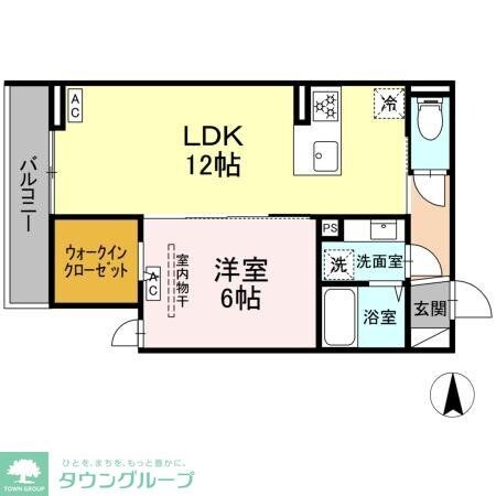 セレスティア中野上高田の物件間取画像