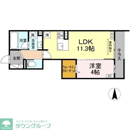 セレスティア中野上高田の物件間取画像