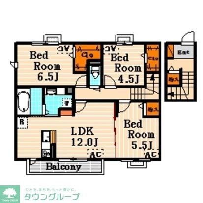 Patio Verde A・B・Cの物件間取画像