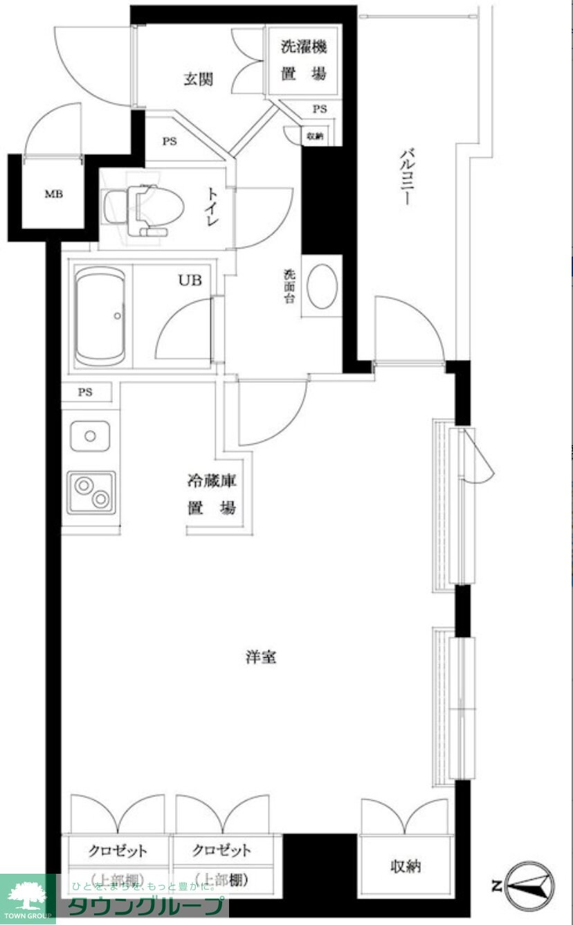 ルーブル明大前の物件間取画像