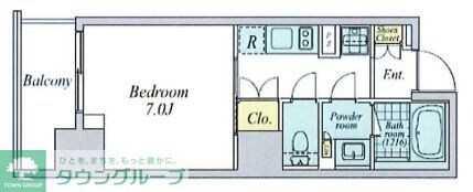 クレストコート中野の物件間取画像