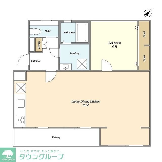 アプリーレ吉祥寺の物件間取画像