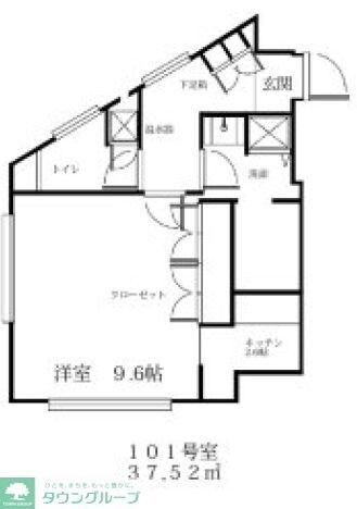 アーカンシエルの物件間取画像
