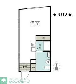 スカイヒルズ鷺ノ宮の物件間取画像