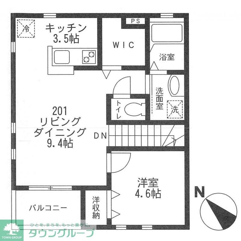 コートMKの物件間取画像