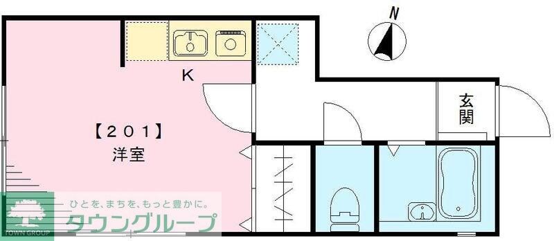 パナコート阿佐谷の物件間取画像