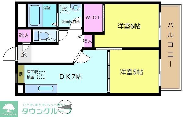 ソレイユの物件間取画像