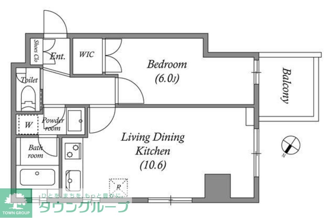 コスモリード石神井公園の物件間取画像