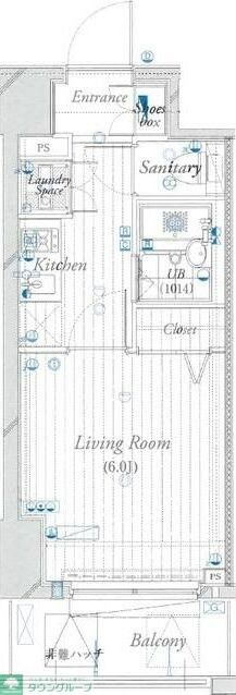 THEパームス東武練馬の物件間取画像