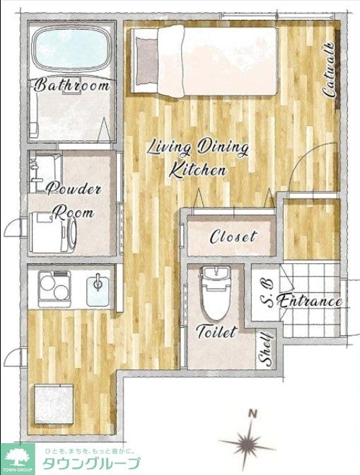 CITY STAGE CUREの物件間取画像