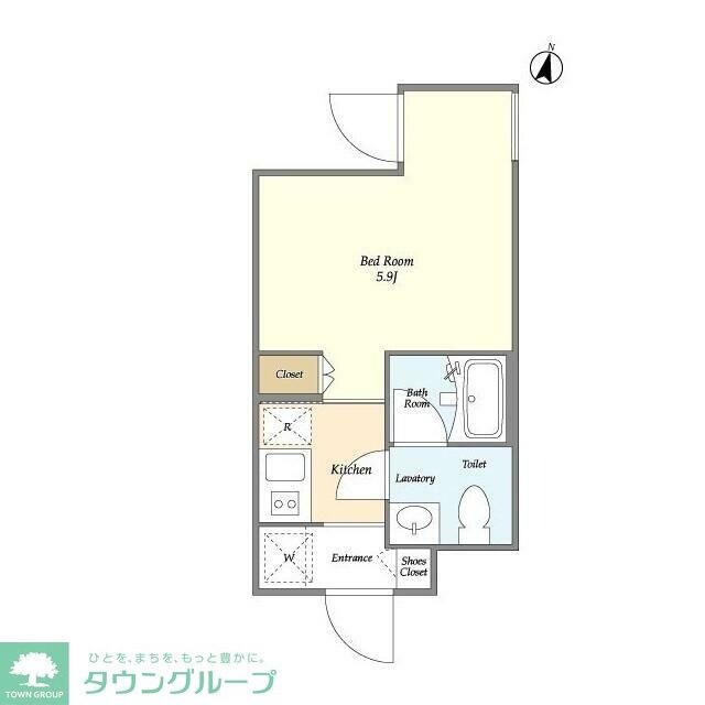 THE RESIDENCE DDI NERIMAの物件間取画像