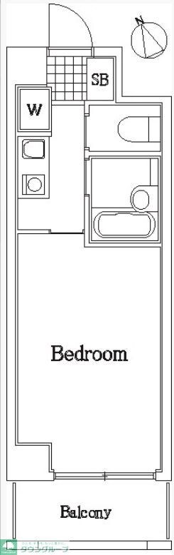明治製菓スカイコート荻窪ビルの物件間取画像