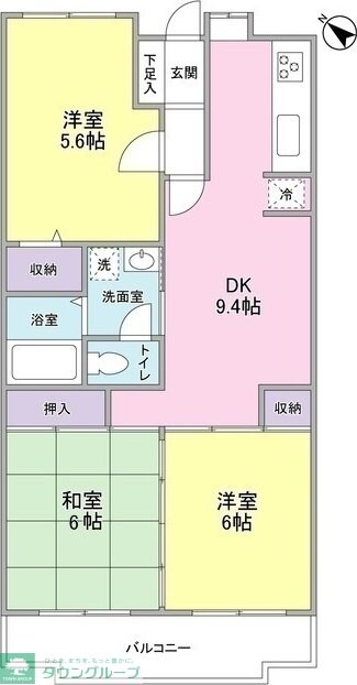 ファミール東川口の物件内観写真