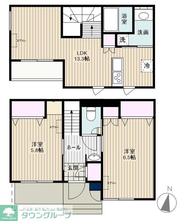 CASA MICHIの物件間取画像