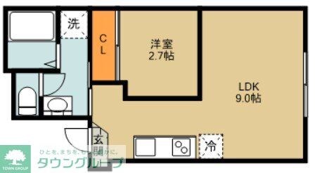 コリーヌ大宮土手町の物件間取画像