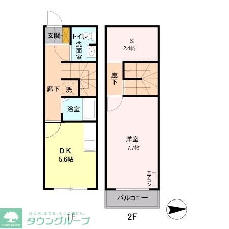 ウィル・サイドIIIの物件間取画像