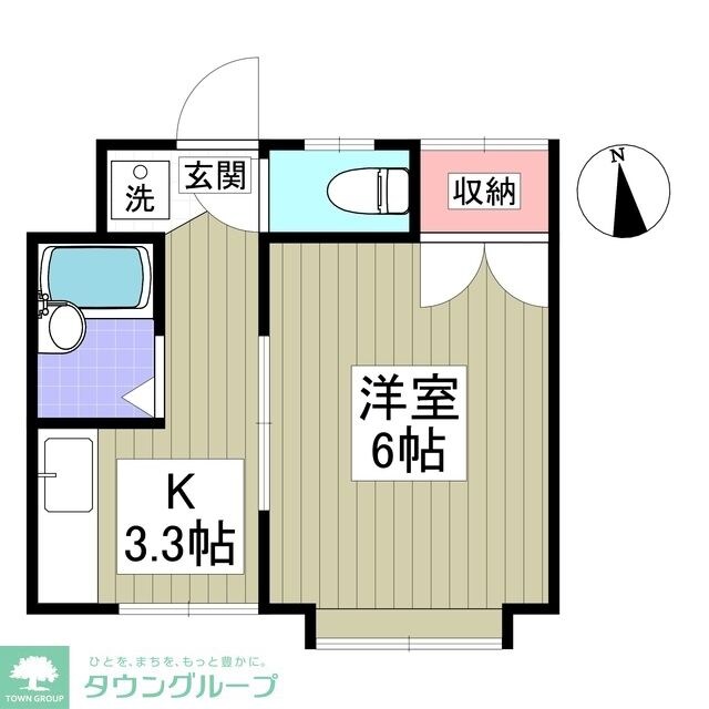 リブレス西川口IIAの物件間取画像