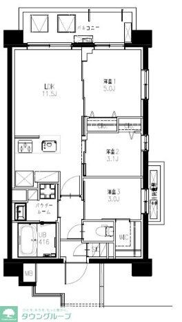 S-RESIDENCE東浦和aguaの物件間取画像