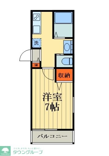 ガーデンヒルズ芝Eastの物件間取画像