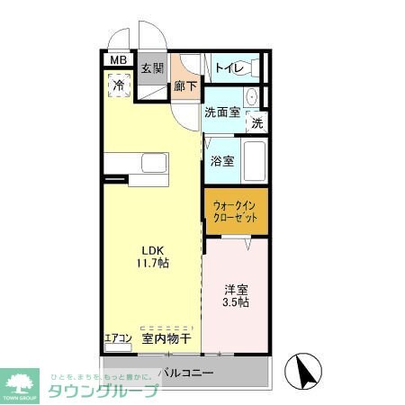 パストラルの物件間取画像