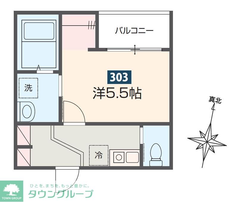 MELDIA大和田Vの物件間取画像