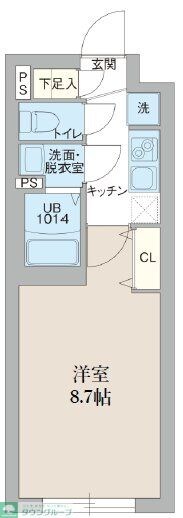 プロスタイルウェルス東武練馬の物件間取画像
