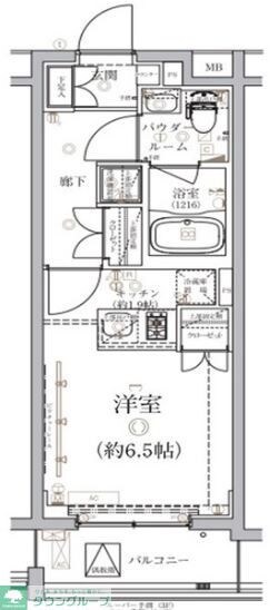 ベルシード板橋本町プレミアの物件間取画像