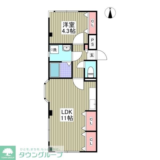 uハウスの物件間取画像